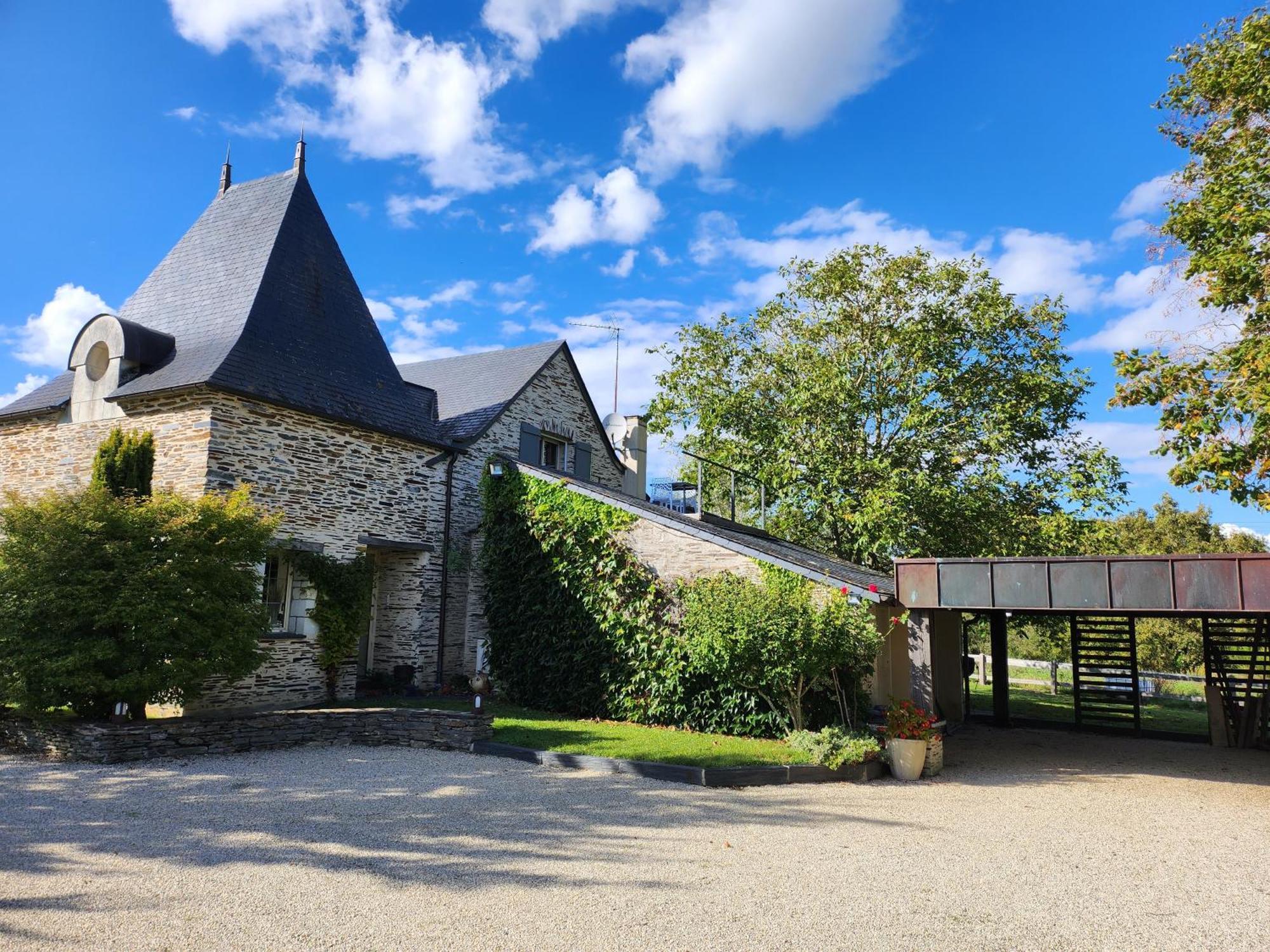 Hotel Gite Belle Fontaine Angrie Exterior foto